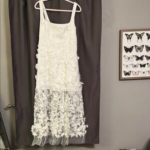 Show Me Your MuMu White Floral Maxi Dress